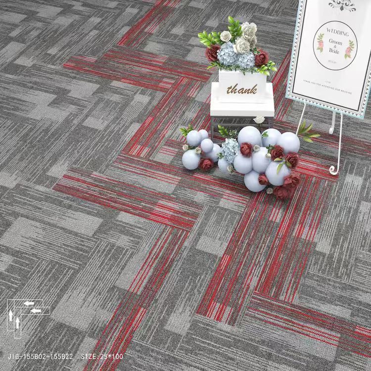 PVC Backing Nylon Carpet Tiles